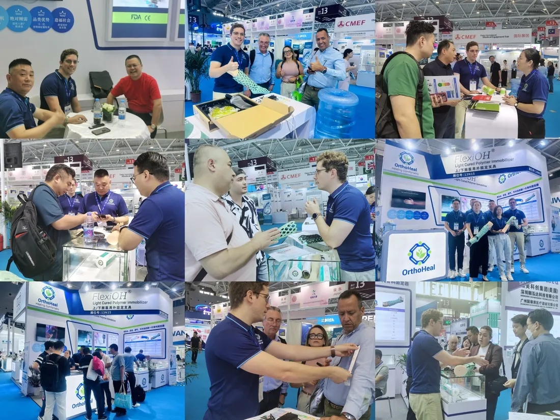 OrthoHeal at the China International Medical Equipment Fair, October 2024