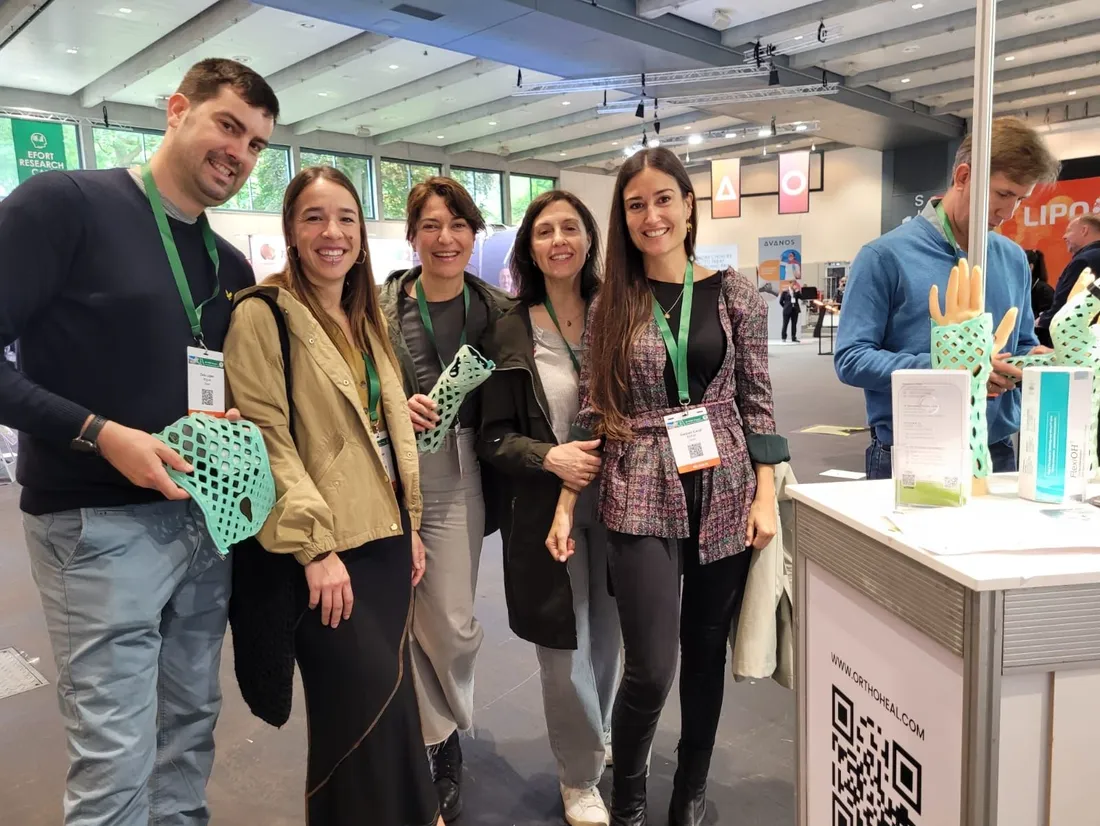 The OrthoHeal team at EFORT 2024