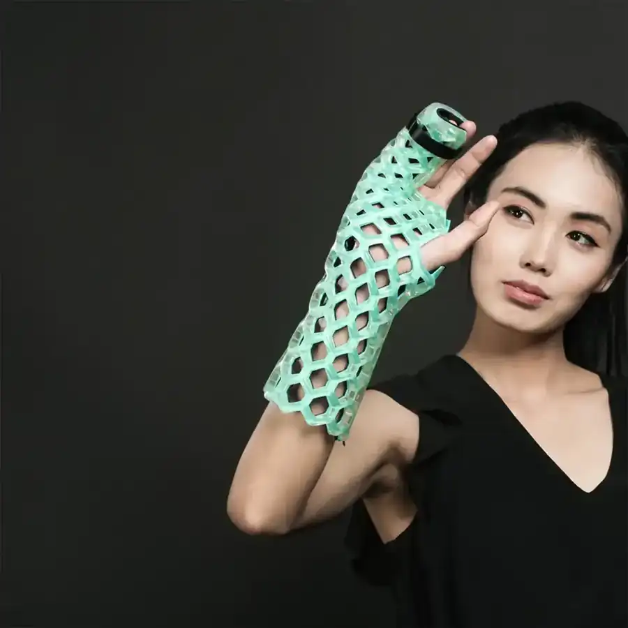 Short Arm Immobilizer in use