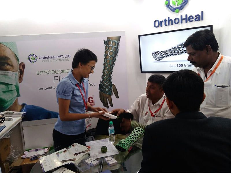 OrthoHeal in MediCall Expo 2018 at Hyderabad