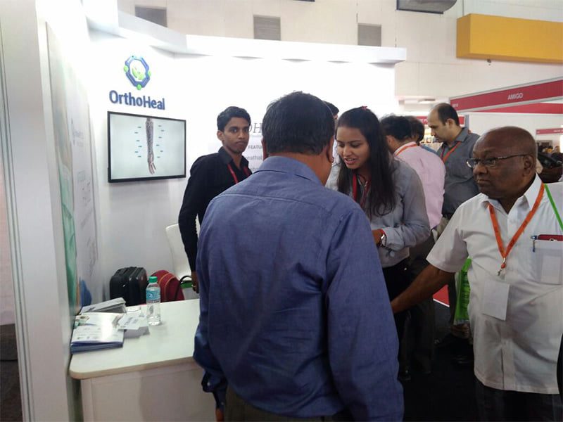 OrthoHeal in MediCall Expo 2018 at Hyderabad