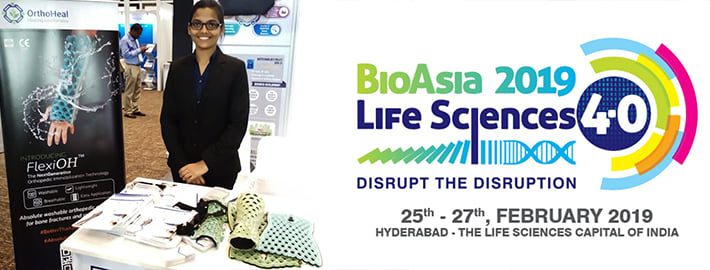 OrthoHeal at BioAsia 2019, Hyderabad